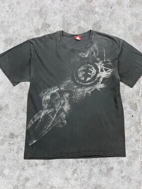 2000's Element Faded Smoke Graphic T-Shirt